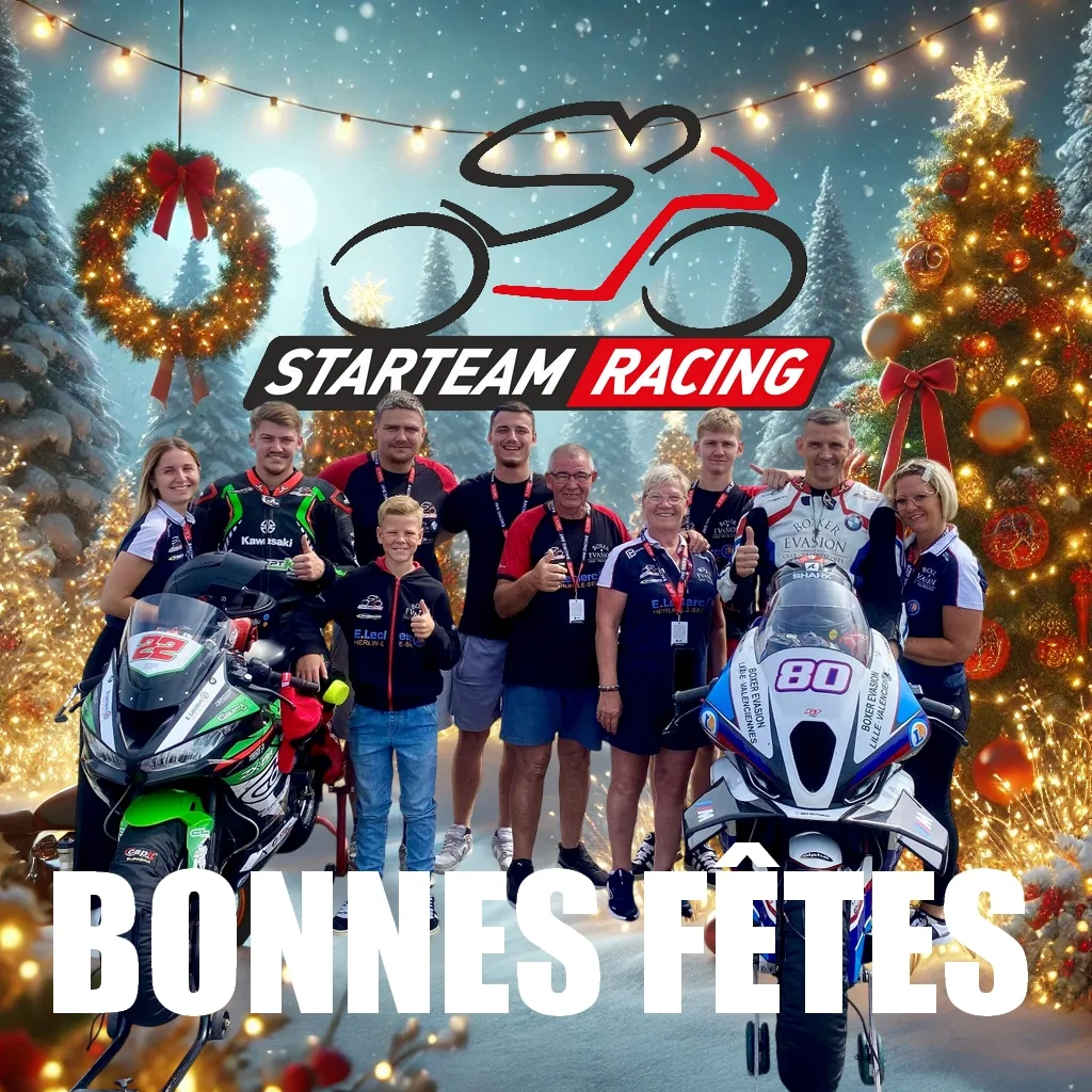 🎄 Joyeuses Fêtes de fin d’année de la part du Starteam Racing ! 🎉