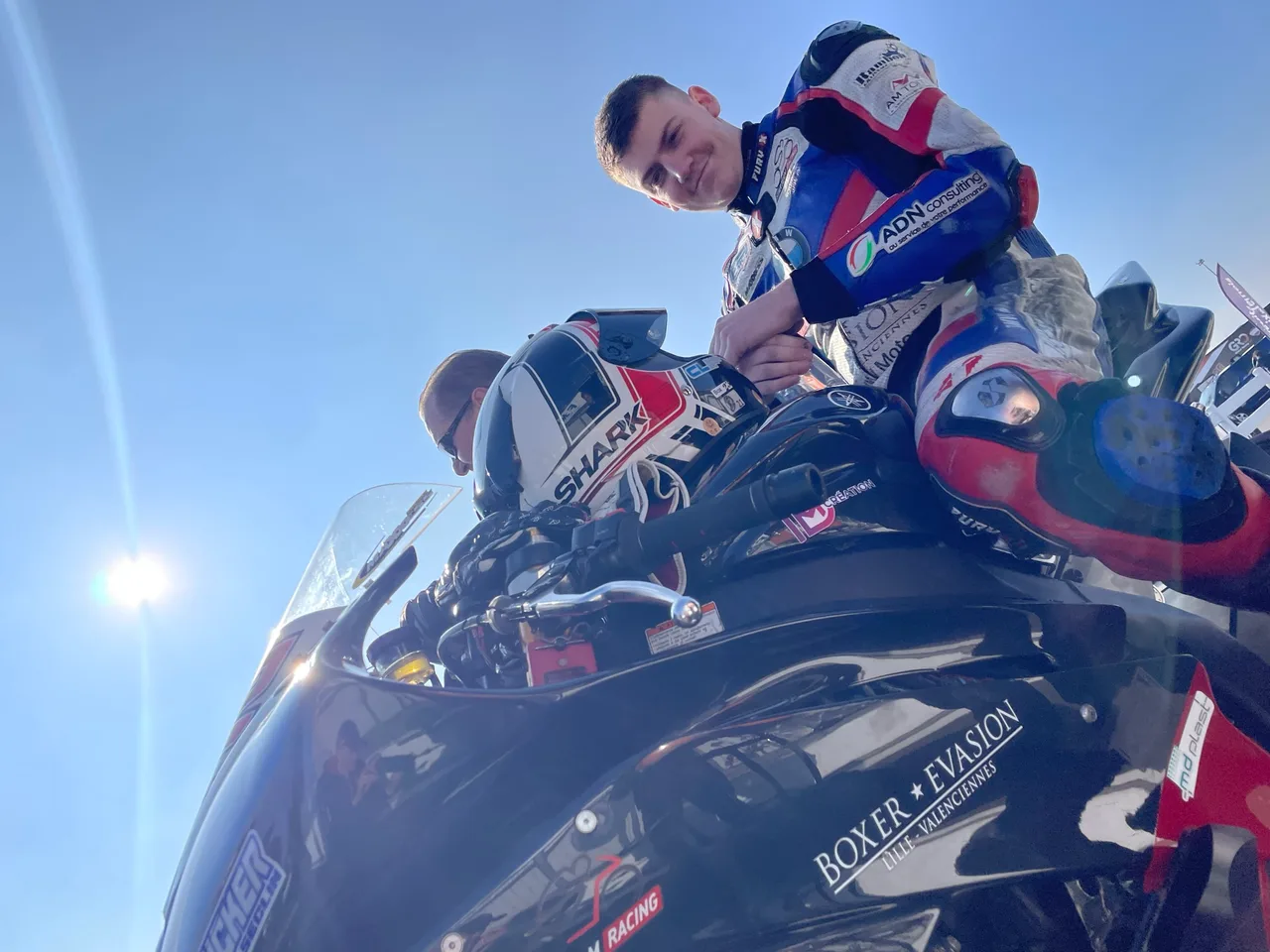 Première pour Evan Fievet en Supersport Benecup Croix en Ternois
